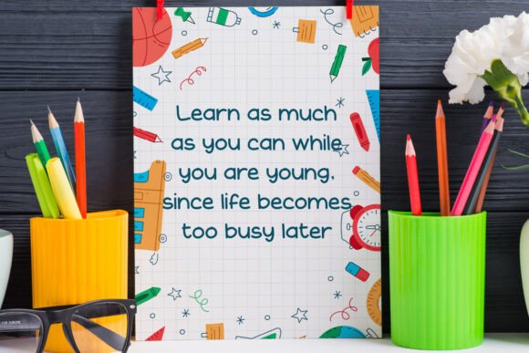 School Coming Font PNG with transparent background - Preview 3
