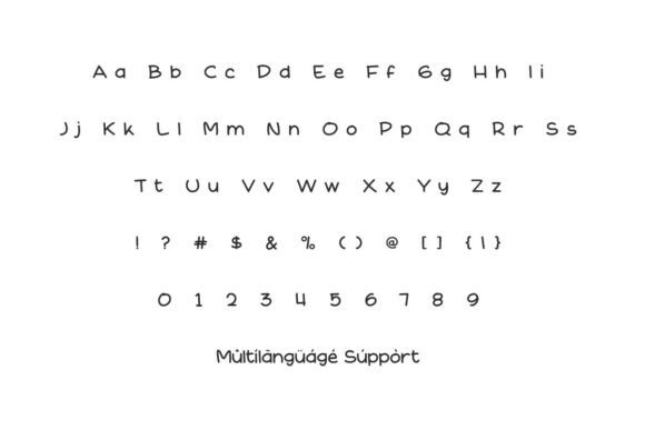School Coming Font PNG with transparent background - Preview 4