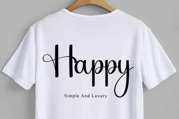 Shopia Font PNG with transparent background - Preview 2