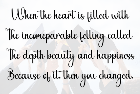 Shopia Font PNG with transparent background - Preview 5