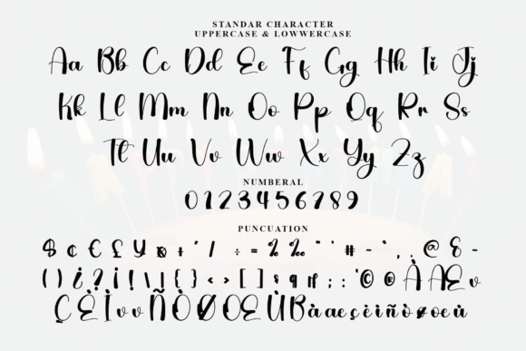 Simple Embroidery Font font preview - 3