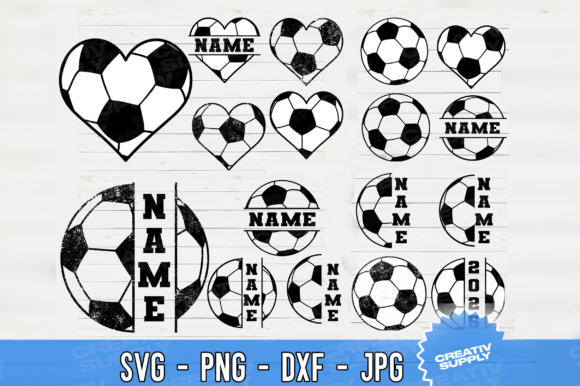 Soccer Svg Bundle Soccer Ball Svg Bundle