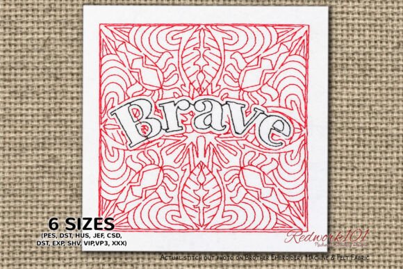Zen Brave Mandala