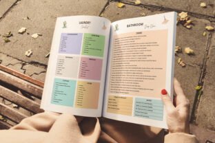 🧠 ADHD Cleaning Planner Canva Template Graphic by designmela01 ...