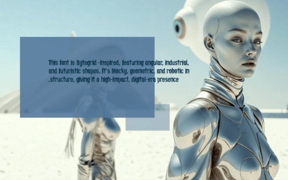 Bytegrid Font - Preview 1