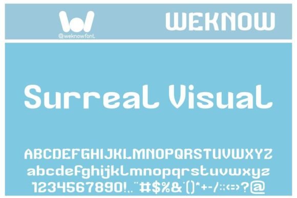 Creative Image Font - Preview 2