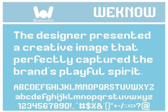Creative Image Font - Preview 4