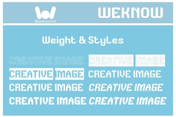 Creative Image Font - Preview 6