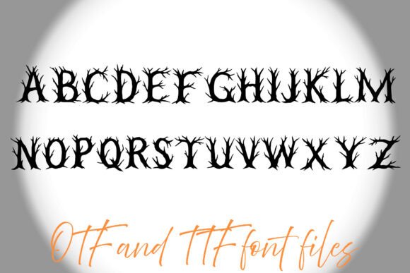Dead Trees Font - Preview 1