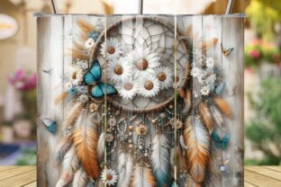 Dreamcatcher Boho Tumbler Wrap PNG Graphic by BEE CREATION · Creative ...