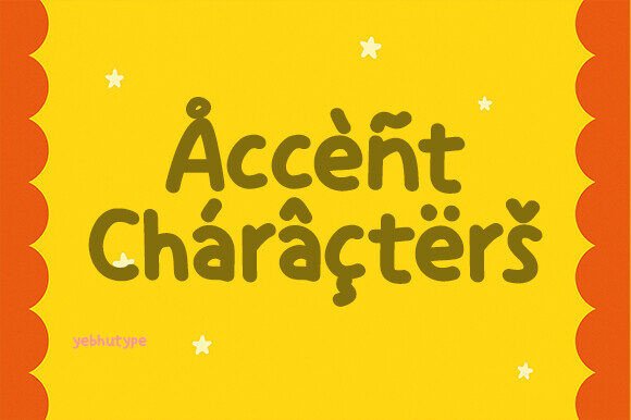 Fluffy Notes Font - Preview 2