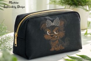 Funny Grumpy Cartoon Yorkie Dog · Creative Fabrica
