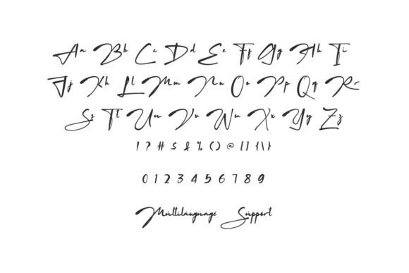 Harumjiwa Font PNG with transparent background - Preview 3