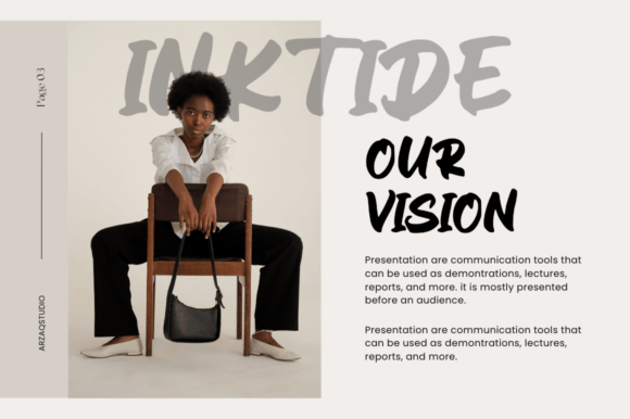 Inktide Font PNG with transparent background - Preview 3