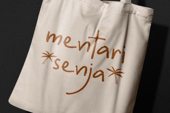 Jingga Berkata Font PNG with transparent background - Preview 3