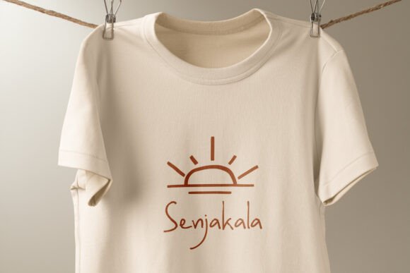 Jingga Berkata Font PNG with transparent background - Preview 6
