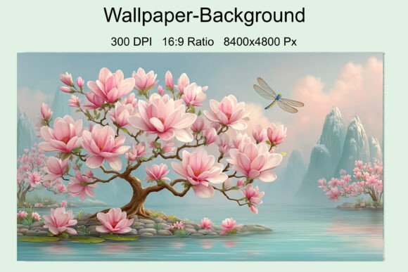 Magnolia Tree TV Computer Background