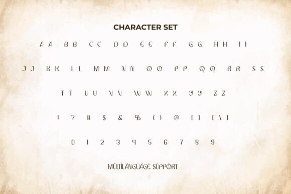 Retronot Font PNG with transparent background - Preview 4