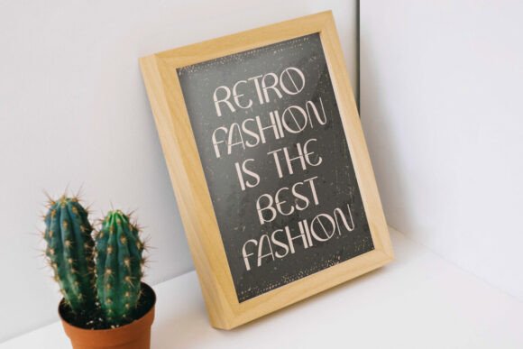 Retronot Font PNG with transparent background - Preview 6