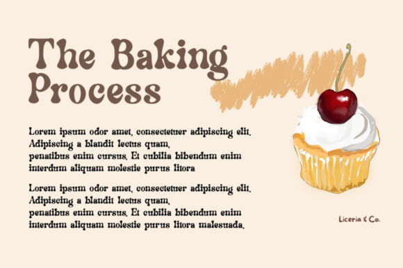 Bakery Shop Font Font - Preview 5