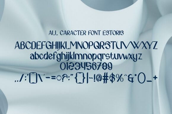 Estoris Font - Preview 1