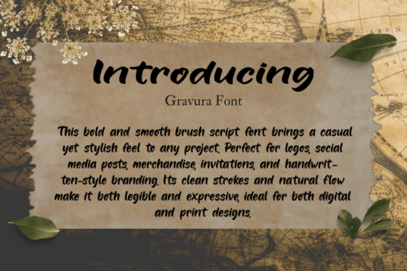 Gravura Font - Preview 1
