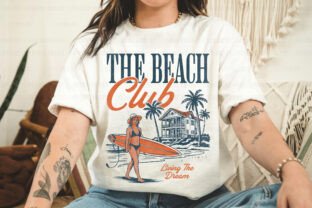 Summer Png the Beach Club Sublimation Graphic by Yvaine · Creative Fabrica