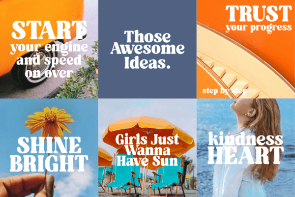 Aloha Nineties Font - Preview 1