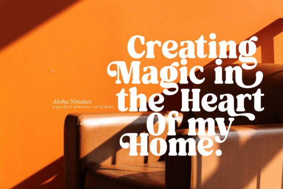 Aloha Nineties Font - Preview 3