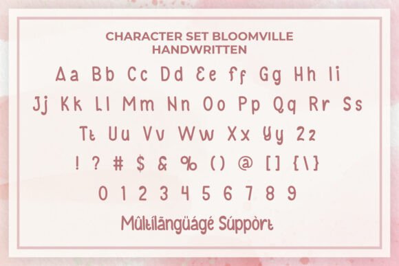 Bloomville Font - Preview 3