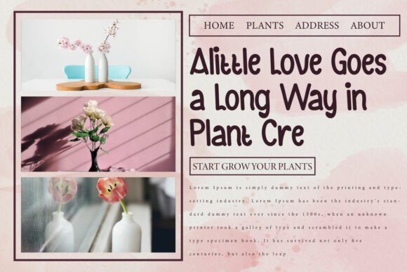 Bloomville Font - Preview 4