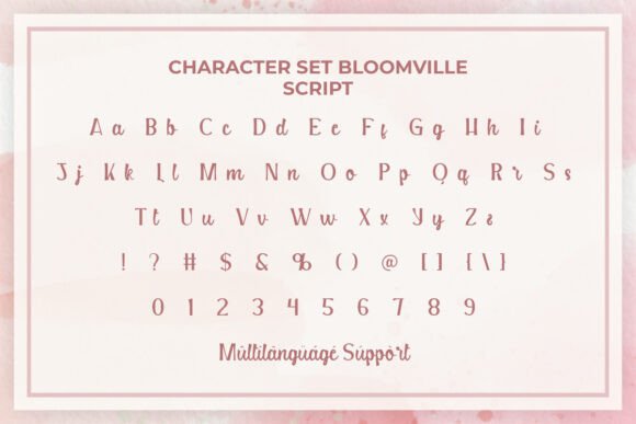 Bloomville Font - Preview 5