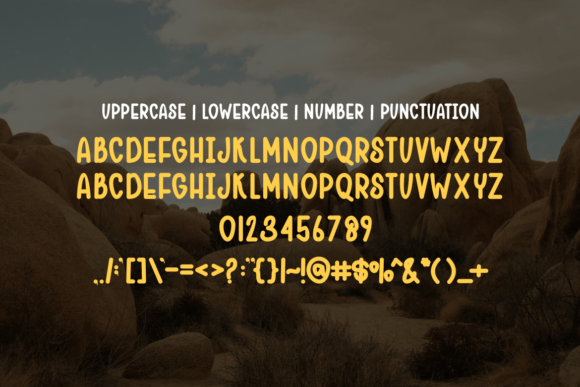 Cupchii Font - Preview 2