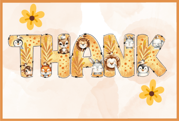 Cute Animals Font - Preview 4