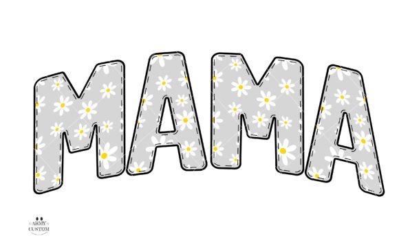Daisy Flower Bundle Font - Preview 2