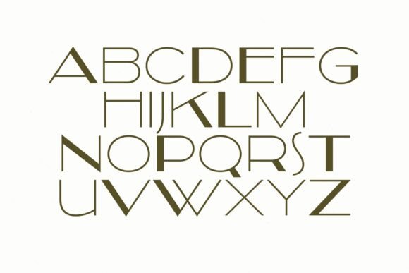 Gatsby Nights Font PNG with transparent background - Preview 4