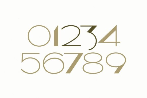 Gatsby Nights Font PNG with transparent background - Preview 6