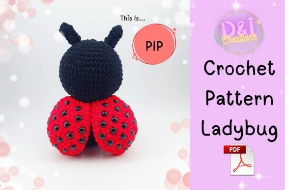 Ladybug Crochet Pattern Amigurumi Pdf