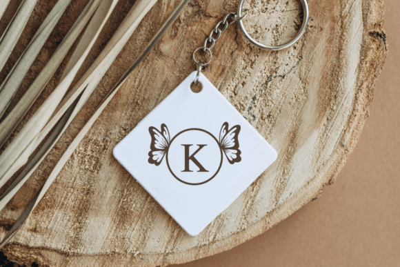 Lovely Butterfly Font PNG with transparent background - Preview 1