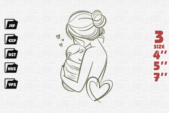 Maternal Line Art