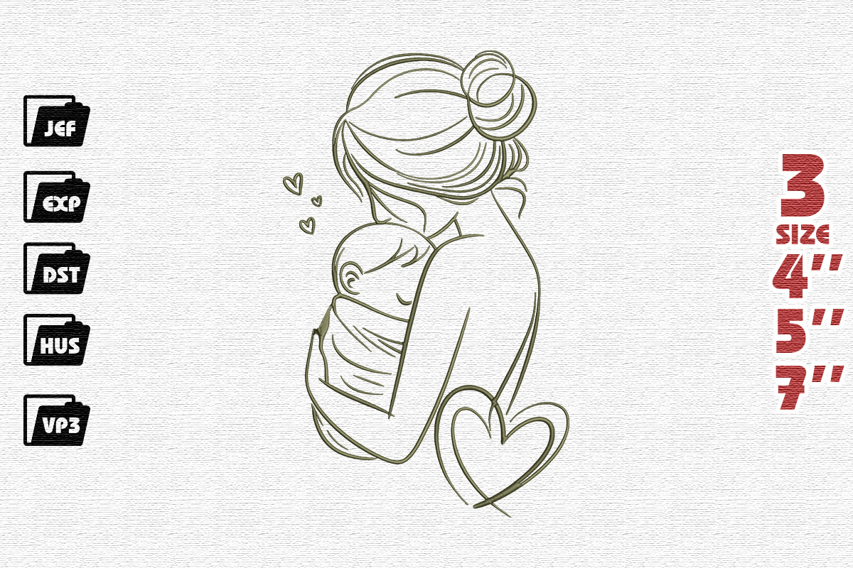 Maternal Line Art