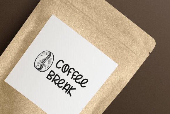 Monday Cafe Font PNG with transparent background - Preview 1