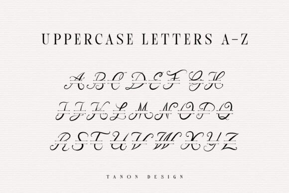 Alogoda Monogram Font - Preview 3