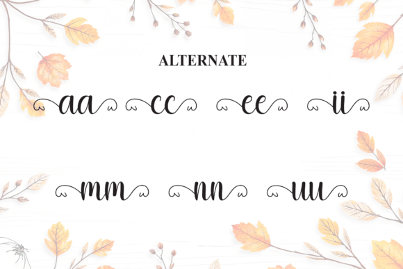 Autumn Font - Preview 6