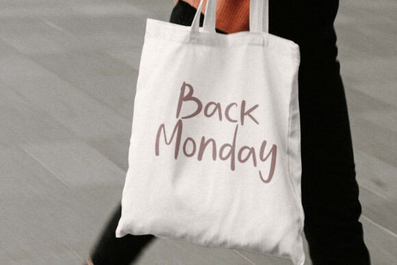 Back Monday Font - Preview 5
