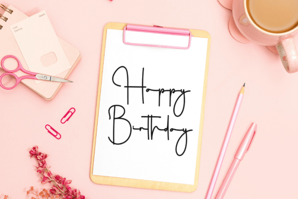 Backsong Font - Preview 3