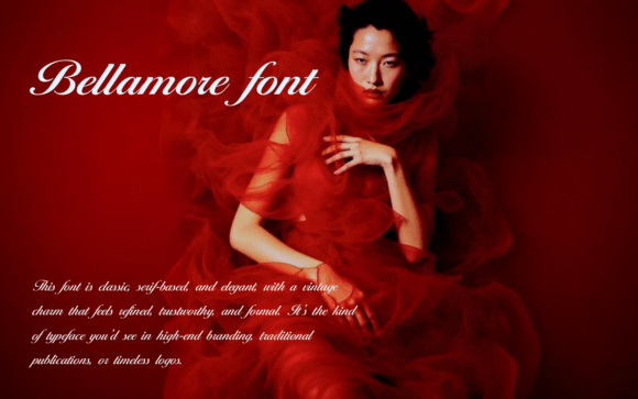 Bellamore Font - Preview 1