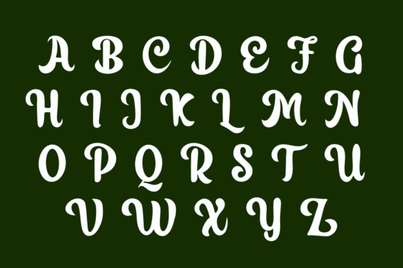 Black to School Font - Preview 1