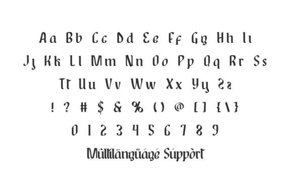 Bulgaster Font - Preview 4