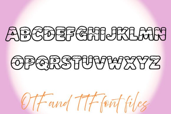 Cake Frosted Font - Preview 1